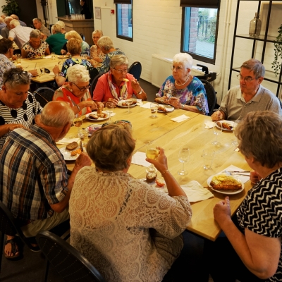 2023-09-15vrijwilligersdag - Heerlijk eten na een geweldige middag