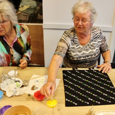 Unieke creaties bij workshop Staphorster Stipwerk