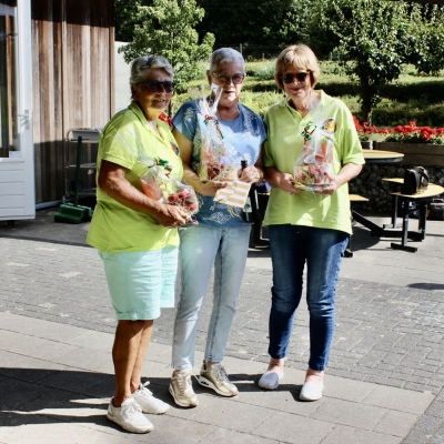 Aardbeien voor winnaars Jeu de boulesclub